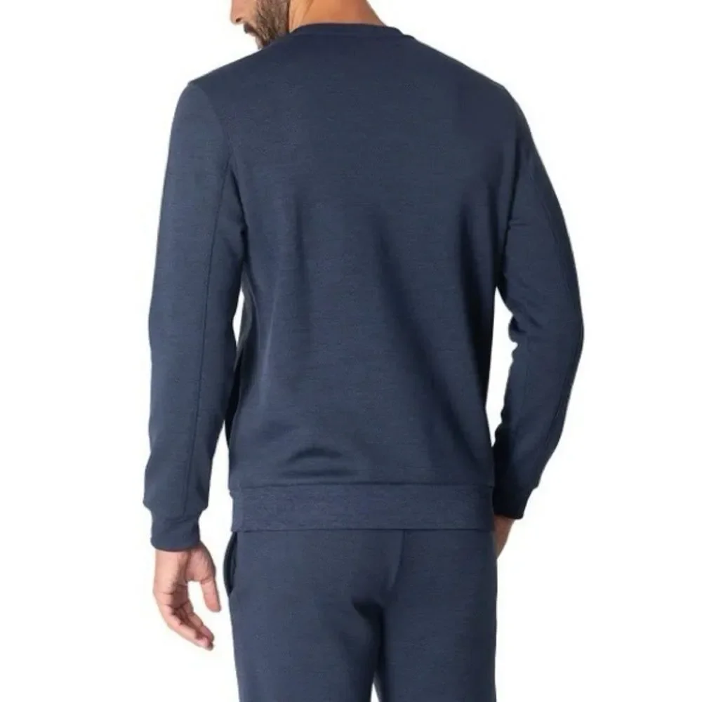 Spyder Active Blue Crew Neck- Large